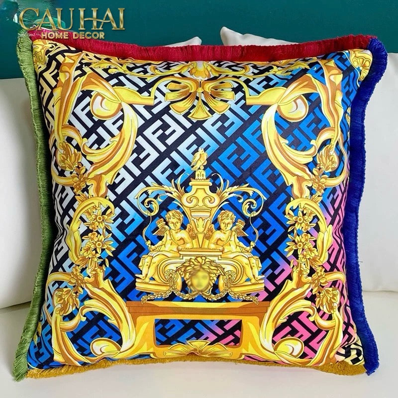 Maison Couture - Vỏ Gối V Class La Coupe Des Dieux Grand Cushion 50-VỎ GỐI SOFA-CẬU HAI HOME DECOR-CẬU HAI HOME DECOR