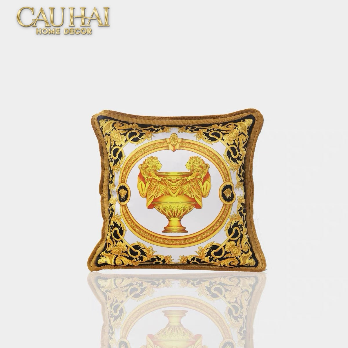 Maison Couture - Vỏ Gối V Class La Coupe Des Dieux Grand Cushion 50-VỎ GỐI SOFA-CẬU HAI HOME DECOR-CẬU HAI HOME DECOR