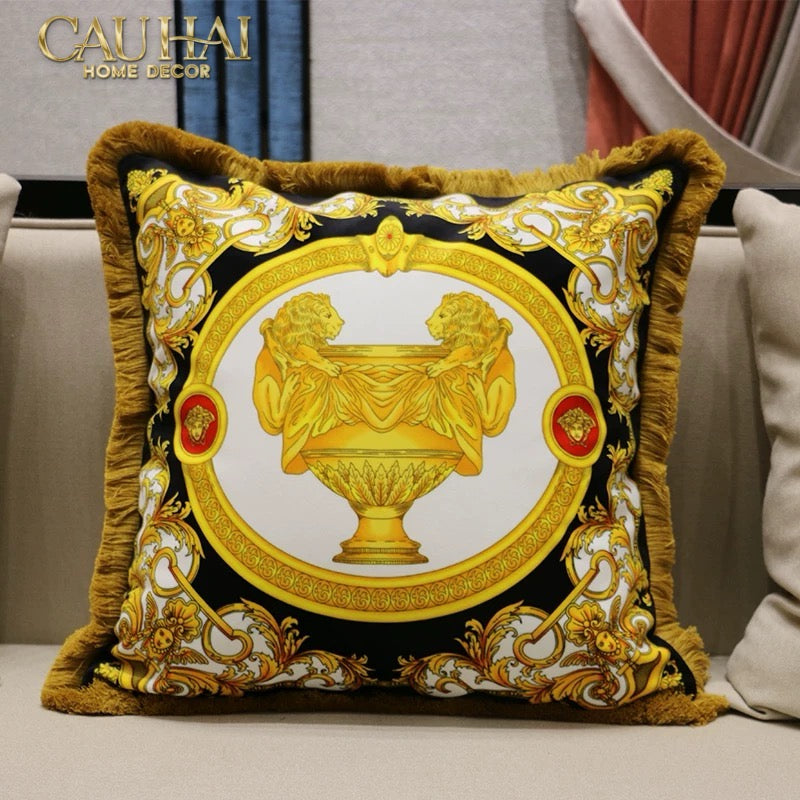 Maison Couture - Vỏ Gối V Class La Coupe Des Dieux Grand Cushion 50-VỎ GỐI SOFA-CẬU HAI HOME DECOR-CẬU HAI HOME DECOR