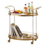 Maison Couture - Xe Đẩy Quầy Bar Cart Golden Lucid Acrylic Lumière Stemware-XE ĐẨY BAR-Đối tác tại Trung Quốc theo từng đơn đặt hàng-CẬU HAI HOME DECOR