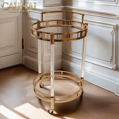 Maison Couture - Xe Đẩy Quầy Bar Royale Oracle Lusso Bar Cart 50x50x90-CẬU HAI HOME DECOR