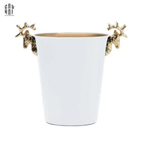 Maison Couture - Xô Đá Màu Trắng Golden Elk Ice Bucket White 5L-CẬU HAI HOME DECOR
