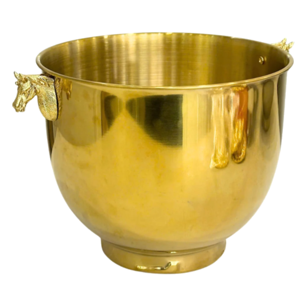 Maison Couture - Xô Đá Stainless Steel Cheval Royal D'Or Ice Bucket 18x25-XÔ ĐÁ-CẬU HAI HOME DECOR-CẬU HAI HOME DECOR