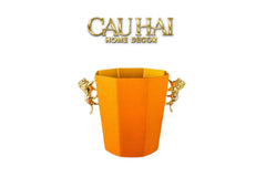 Maison Couture - Xô Đá Sư Tử Bằng Đồng - Brasson Lion Sauvage Ice Bucket 14x18.5x21 4.5L-CẬU HAI HOME DECOR