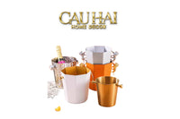 Maison Couture - Xô Đá Sư Tử Bằng Đồng - Brasson Lion Sauvage Ice Bucket 14x18.5x21 4.5L-CẬU HAI HOME DECOR