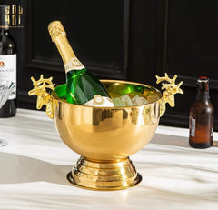 Maison Couture - Xô Đá Ướp Lạnh Grande Golden Elk Ice Bucket 10L 39x47x32-CẬU HAI HOME DECOR