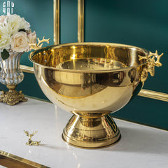 Maison Couture - Xô Đá Ướp Lạnh Grande Golden Elk Ice Bucket 10L 39x47x32-CẬU HAI HOME DECOR