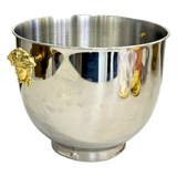 Maison Couture - Xô Đá Ướp Vang Stainless Steel Medusa Argent D'Or Ice Bucket 18x25-XÔ ĐÁ-CẬU HAI HOME DECOR-CẬU HAI HOME DECOR
