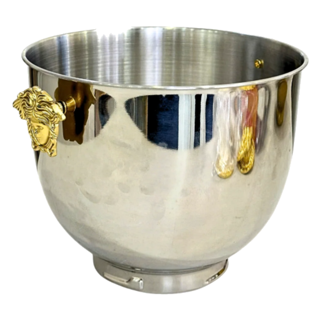Maison Couture - Xô Đá Ướp Vang Stainless Steel Medusa Argent D'Or Ice Bucket 18x25-XÔ ĐÁ-CẬU HAI HOME DECOR-CẬU HAI HOME DECOR