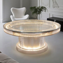 Maison Cristalleries Couture - Đĩa Pha Lê 2 Tầng Lumière Couronne Étagère 2 Niveaux 34x37-CẬU HAI HOME DECOR