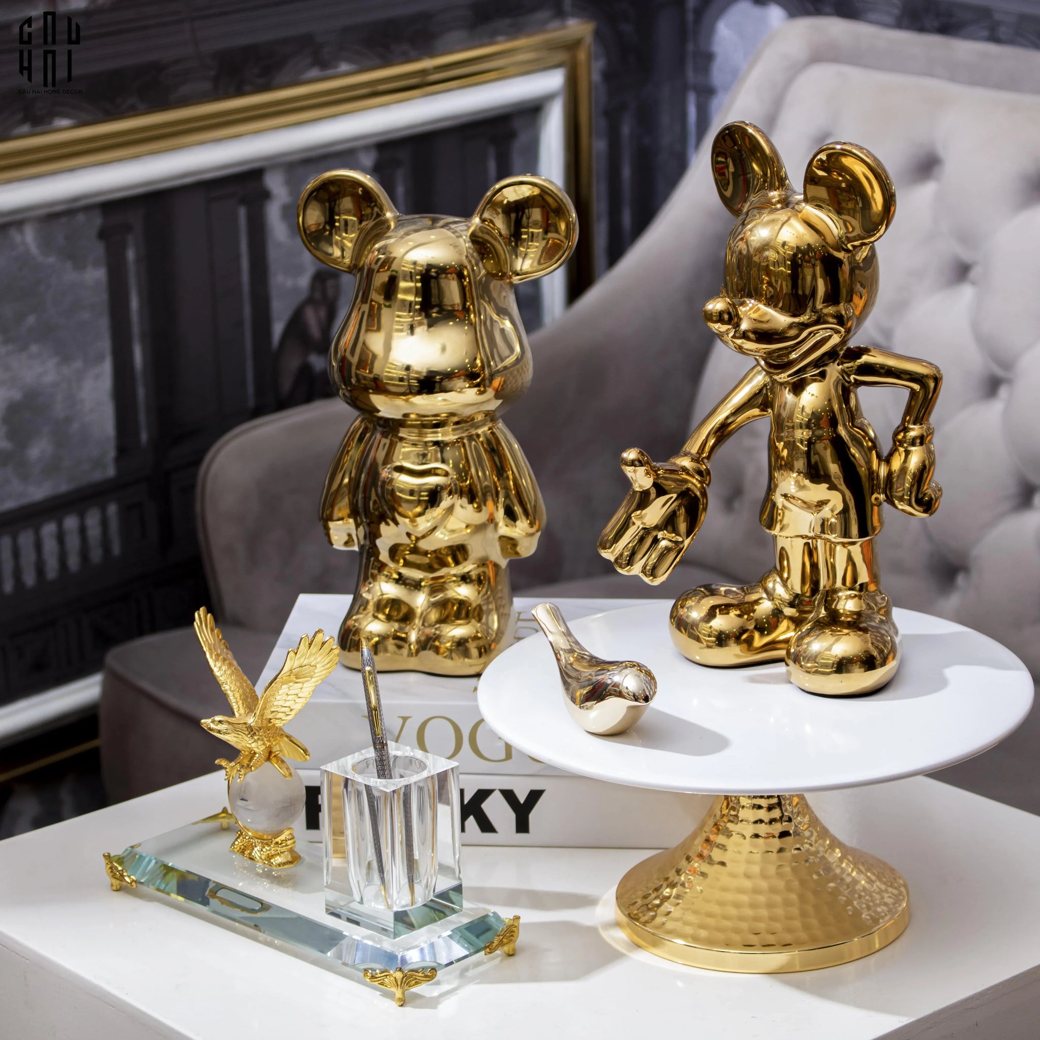 Maison De Luxe - Đế Bút Eagle Ss25-CẬU HAI HOME DECOR