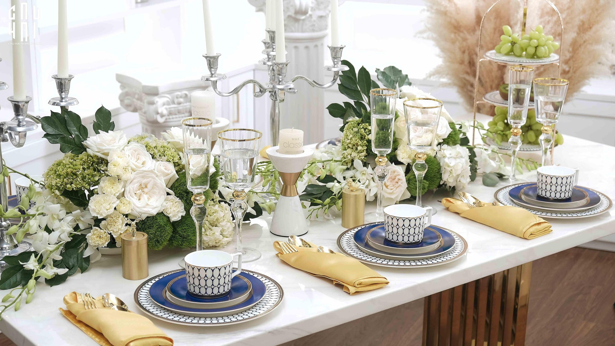 MAISON DE LUXE / SET DINNER DISK - OGILVY BANQUET SS25 - CẬU HAI HOME DECOR