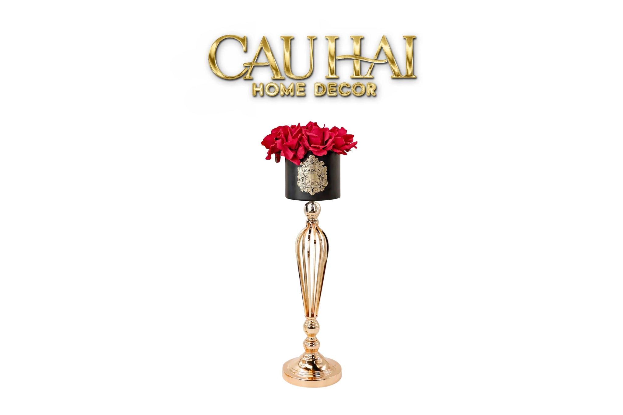 Maison Du Rose 15 - Chậu Hoa Hồng Versailles Grande H59-CẬU HAI HOME DECOR