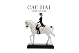 HOME COUTURE - TƯỢNG NGỰA POLO EQUESTRIAN PRIVILEGE HERITAGE - CẬU HAI HOME DECOR
