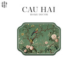 MIẾNG LÓT GREEN BLOSSOM SPRING - PLACEMAT 30X40CM - CẬU HAI HOME DECOR