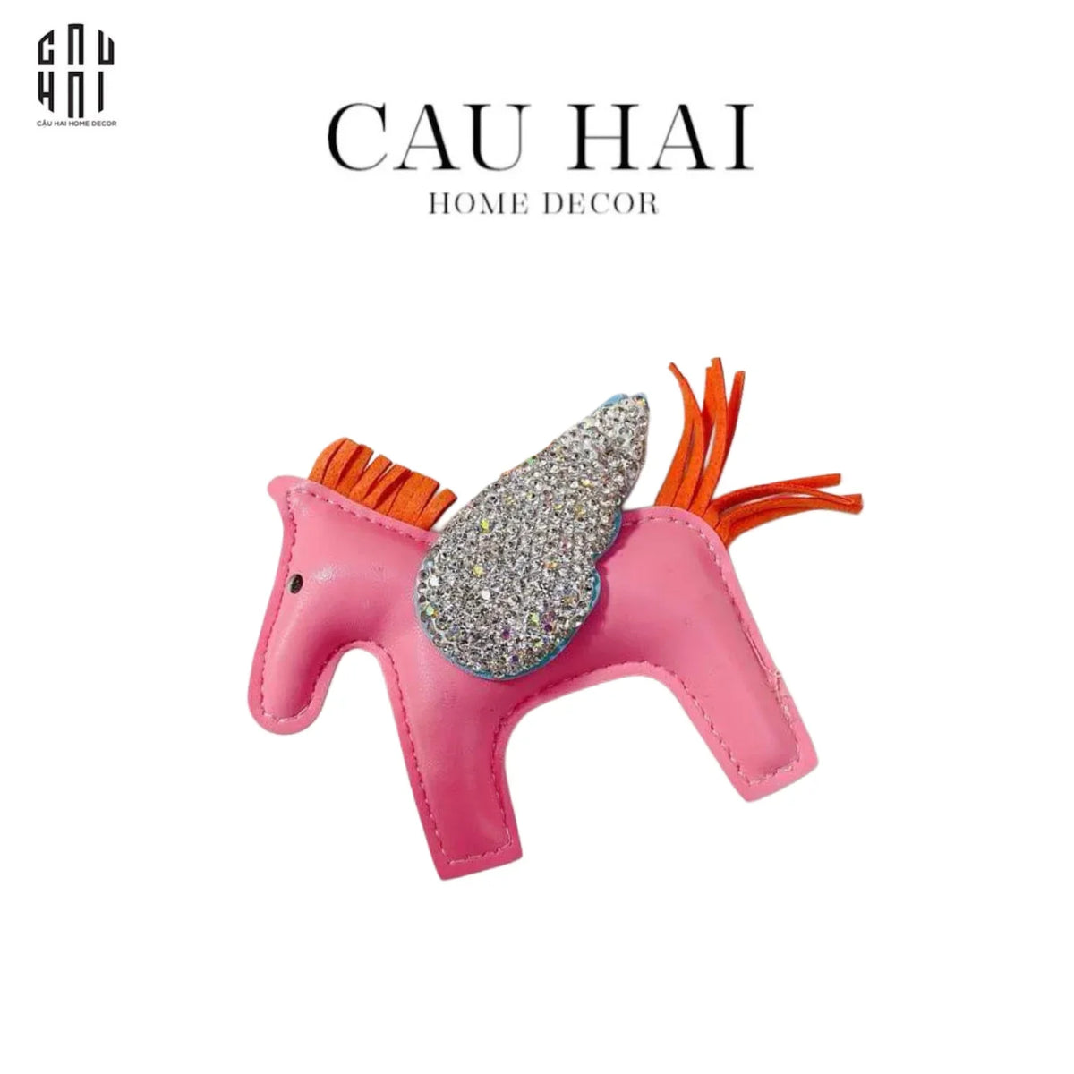 Móc Khoá - Charm Đeo Túi Helios Chariot - Pink Girls-MÓC KHÓA & CHARM TÚI-Đối tác tại Trung Quốc theo từng đơn đặt hàng-CẬU HAI HOME DECOR