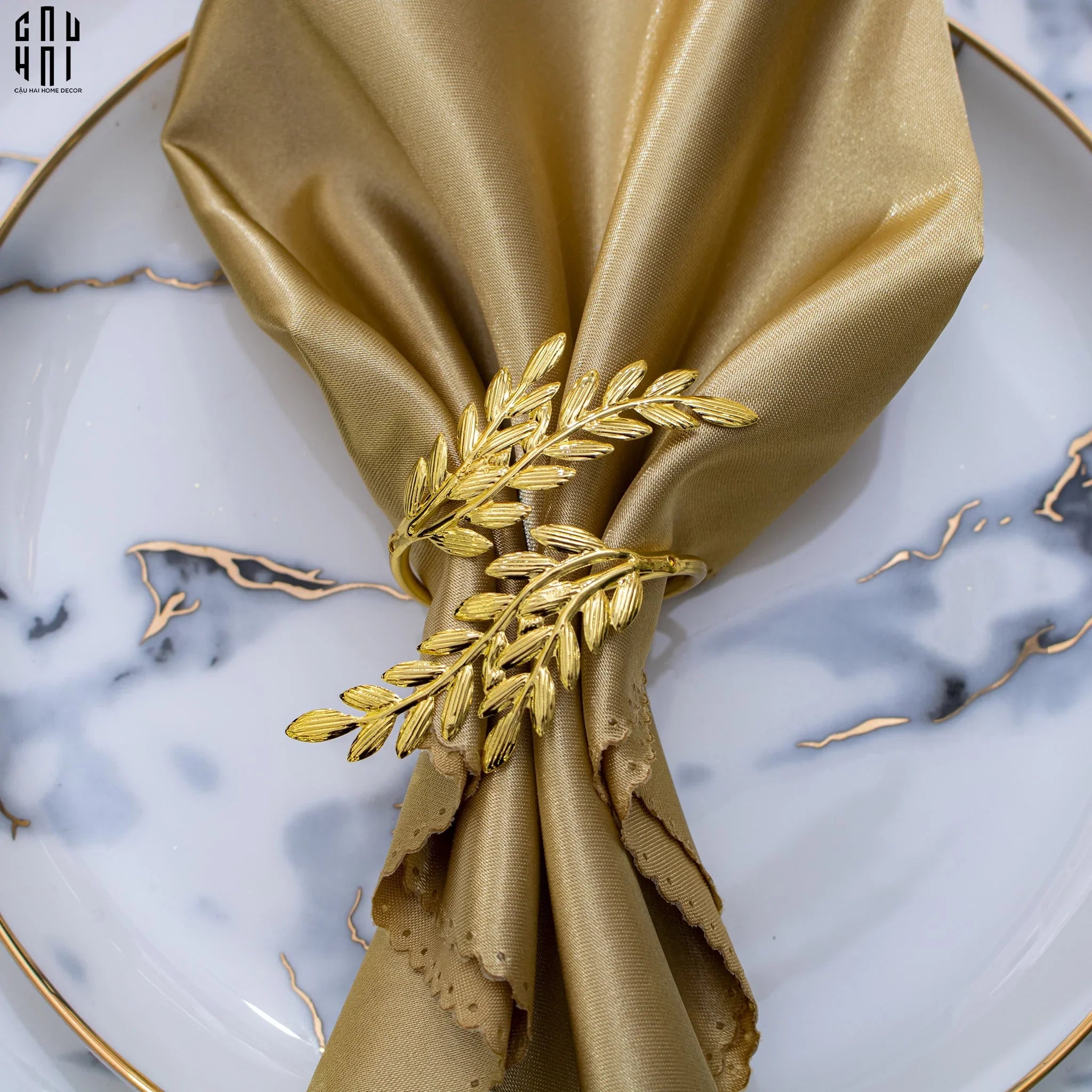 NAPKIN RING MERCIE - VÒNG KHĂN ĂN MERCIE - CẬU HAI HOME DECOR