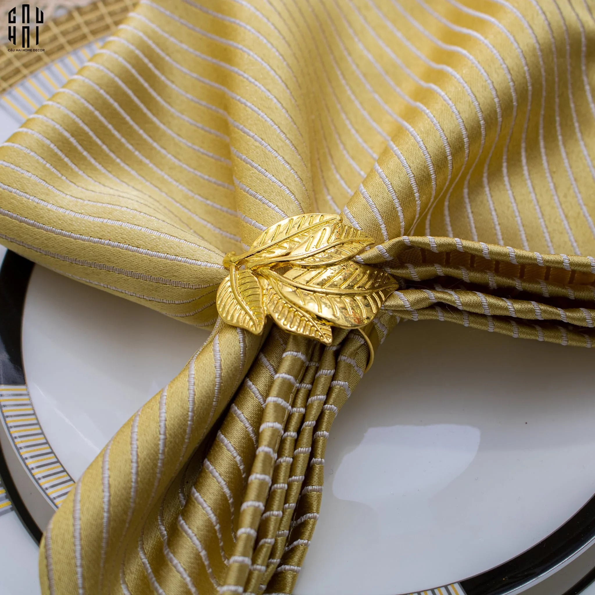 NAPKIN RING MONTREAL - VÒNG KHĂN ĂN MONTREAL - CẬU HAI HOME DECOR