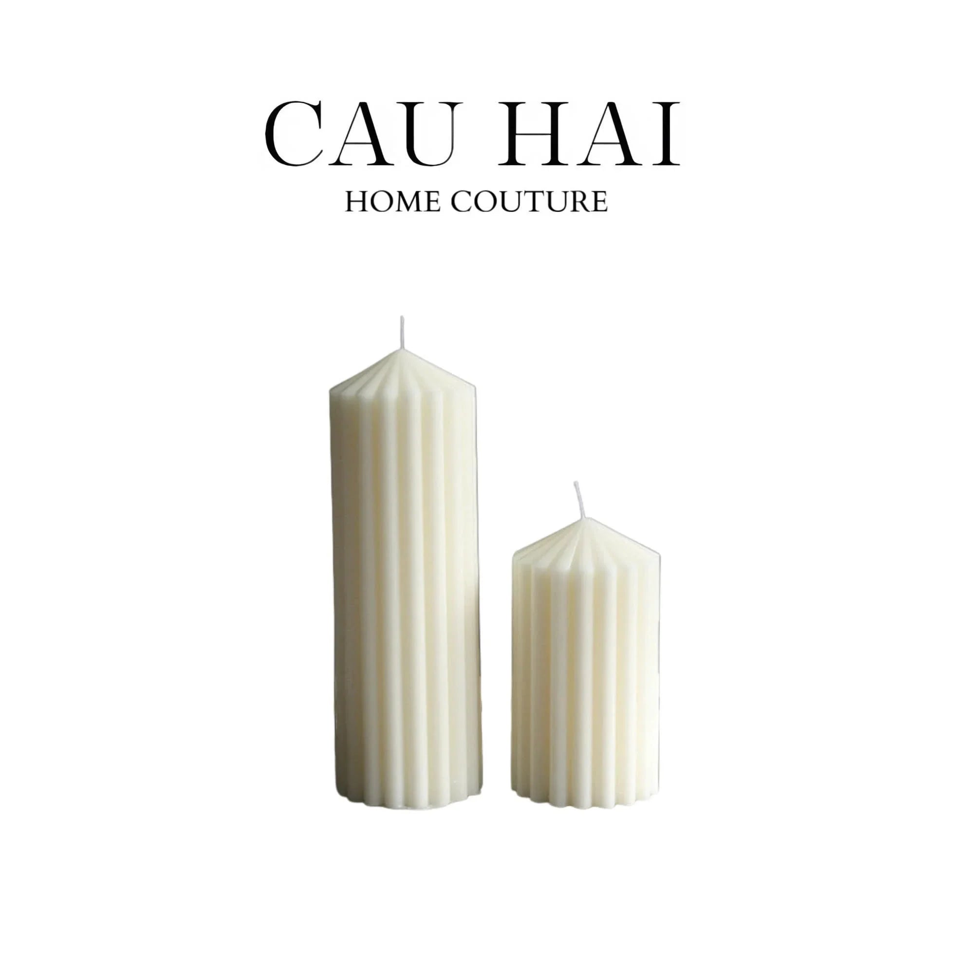 Nến Cathedral Pillar Candle-CẬU HAI HOME DECOR