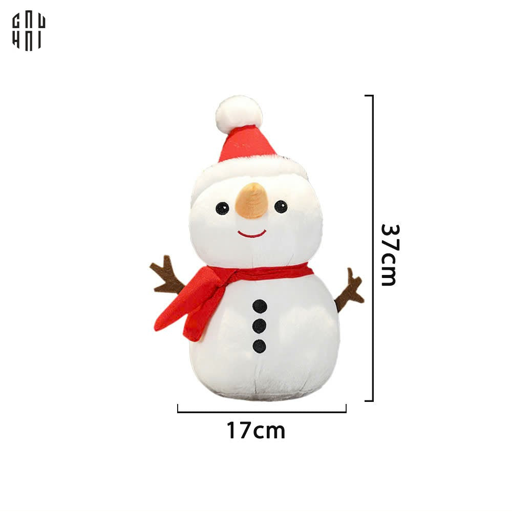 NGƯỜI TUYẾT - LOVELY WHITE SNOW MAN WITH STICK - CẬU HAI HOME DECOR