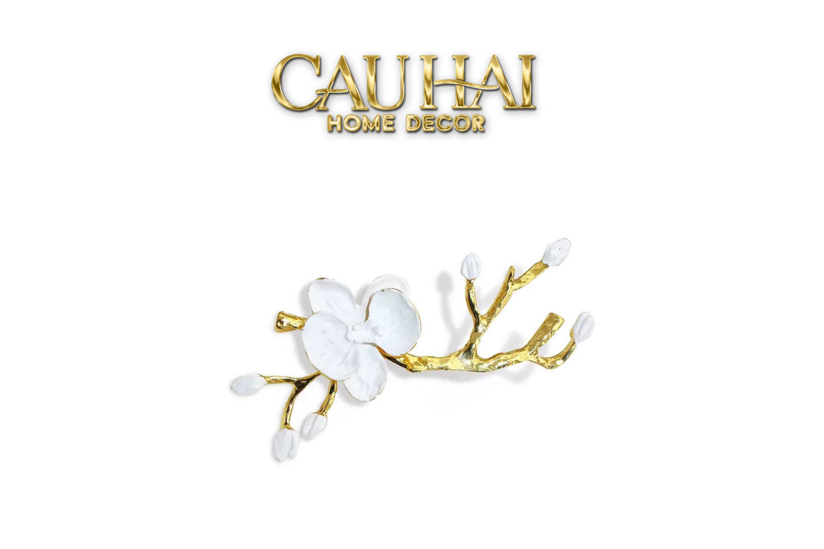 Nhẫn Khăn Ăn Haute Orchid Golden Branches Napkin Ring-VÒNG KHĂN ĂN-CẬU HAI HOME DECOR-CẬU HAI HOME DECOR