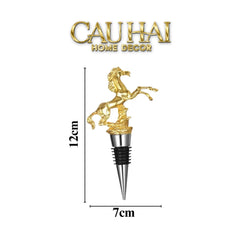 Nút Đậy - Golden Stallion Wine Stopper Privilege Collection-CẬU HAI HOME DECOR