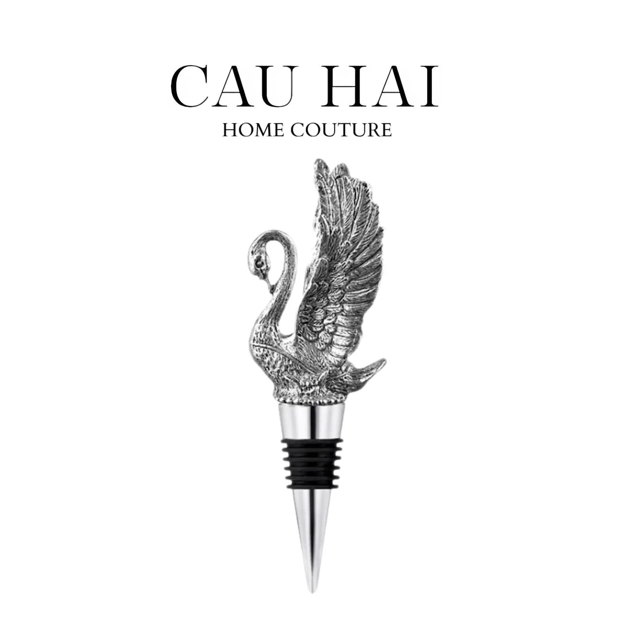 NÚT ĐẬY VANG - SWAN WINE STOPPER SS25 - CẬU HAI HOME DECOR