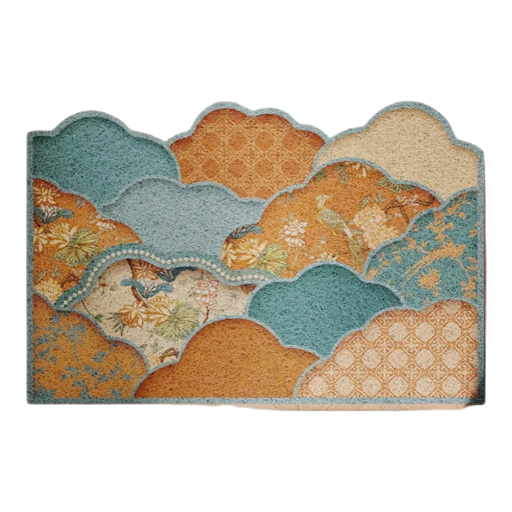 Thảm Ngăn Bụi 60x90 Cloudy Bird of Dynasty-THẢM TRẢI SÀN-CẬU HAI HOME DECOR-CẬU HAI HOME DECOR