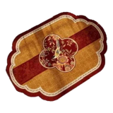 Thảm Cửa Microfiber 50x75 - Ming Dynasty Floral of Fortune - Hỷ Lạc Hoa Khai-THẢM CỬA-CẬU HAI HOME DECOR-CẬU HAI HOME DECOR