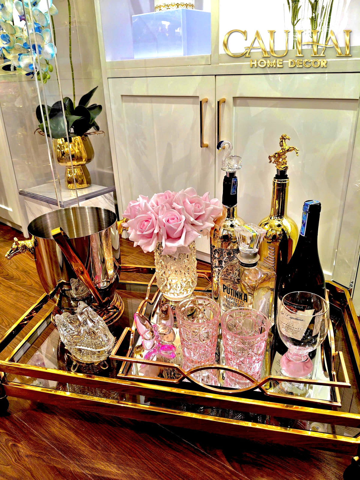 Set 2 Ly Cocktails Thuỷ Tinh D.O Full Box - Quartz Rosé 310Ml-LY THỦY TINH-Đối tác tại Trung Quốc theo từng đơn đặt hàng-CẬU HAI HOME DECOR