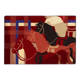 Thảm Cửa Sợi Dệt 60x90 Ngựa Kỵ Binh Hoàng Gia - Les Trois Chevaux D’Empire-THẢM CỬA-Đối tác tại Trung Quốc theo từng đơn đặt hàng-CẬU HAI HOME DECOR