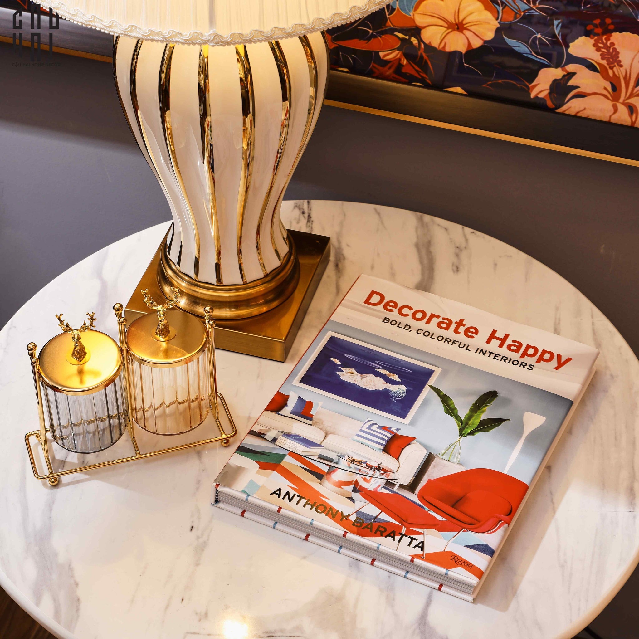 HOME COUTURE - SÁCH DECORATE HAPPY COLORFUL INTERIOR-CẬU HAI HOME DECOR