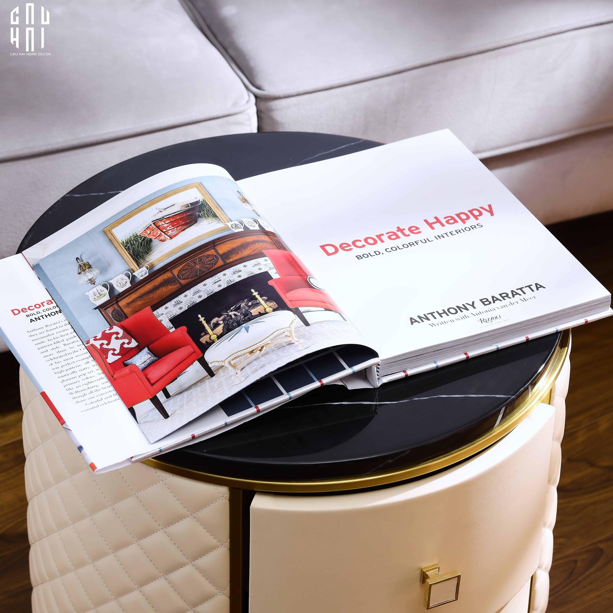 HOME COUTURE - SÁCH DECORATE HAPPY COLORFUL INTERIOR-CẬU HAI HOME DECOR