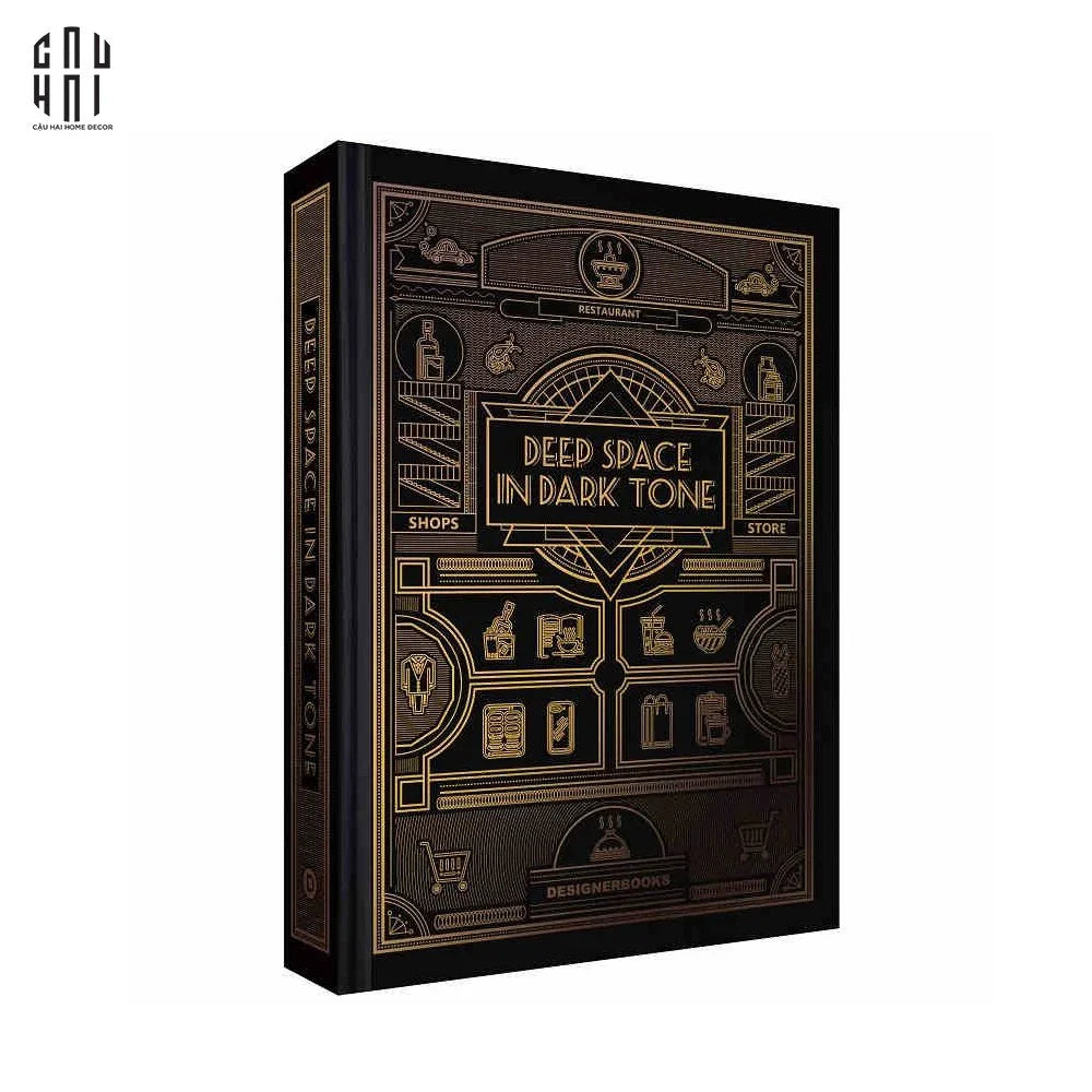 HOME COUTURE - SÁCH DEEP SPACE IN DARK TONE-CẬU HAI HOME DECOR