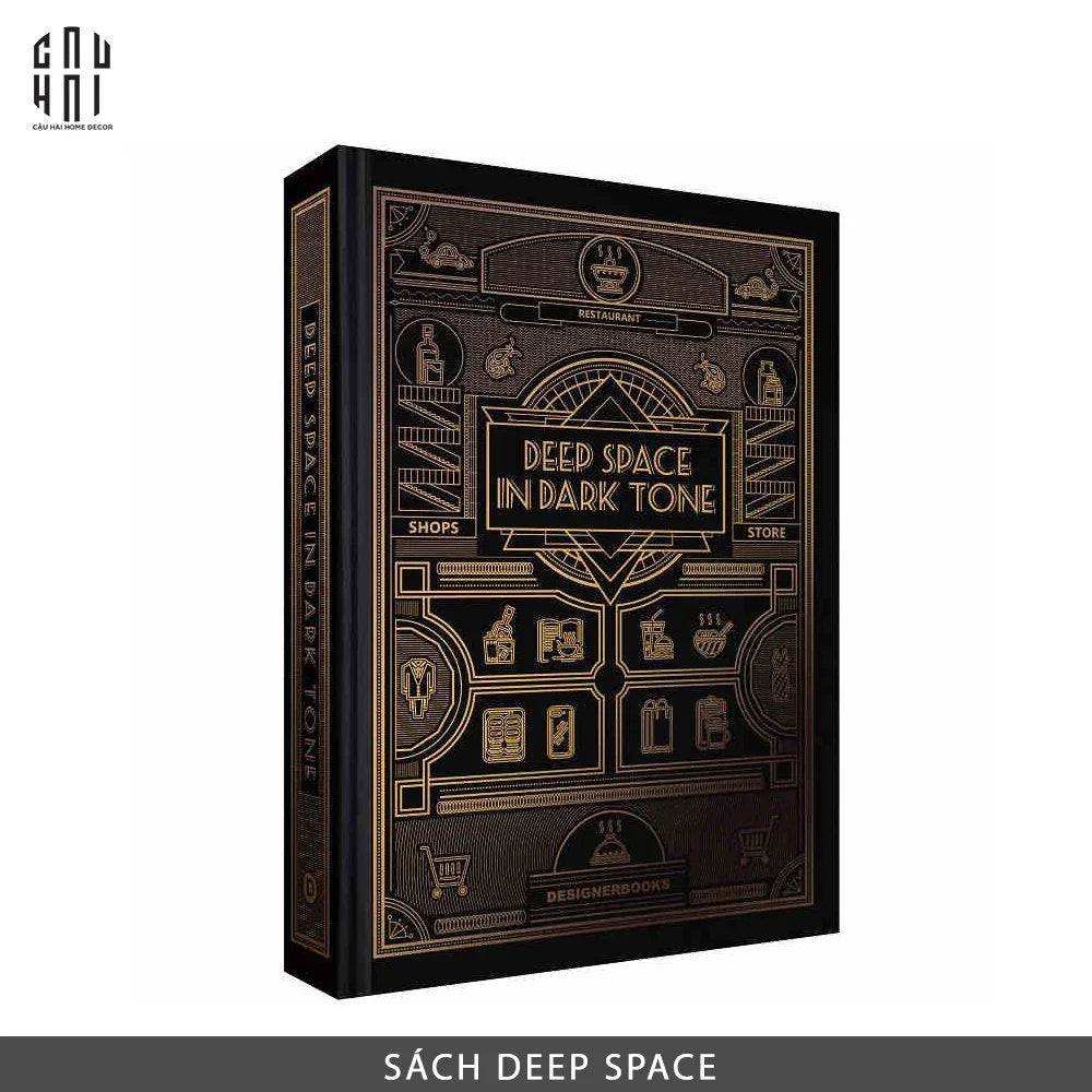 HOME COUTURE - SÁCH DEEP SPACE IN DARK TONE-CẬU HAI HOME DECOR