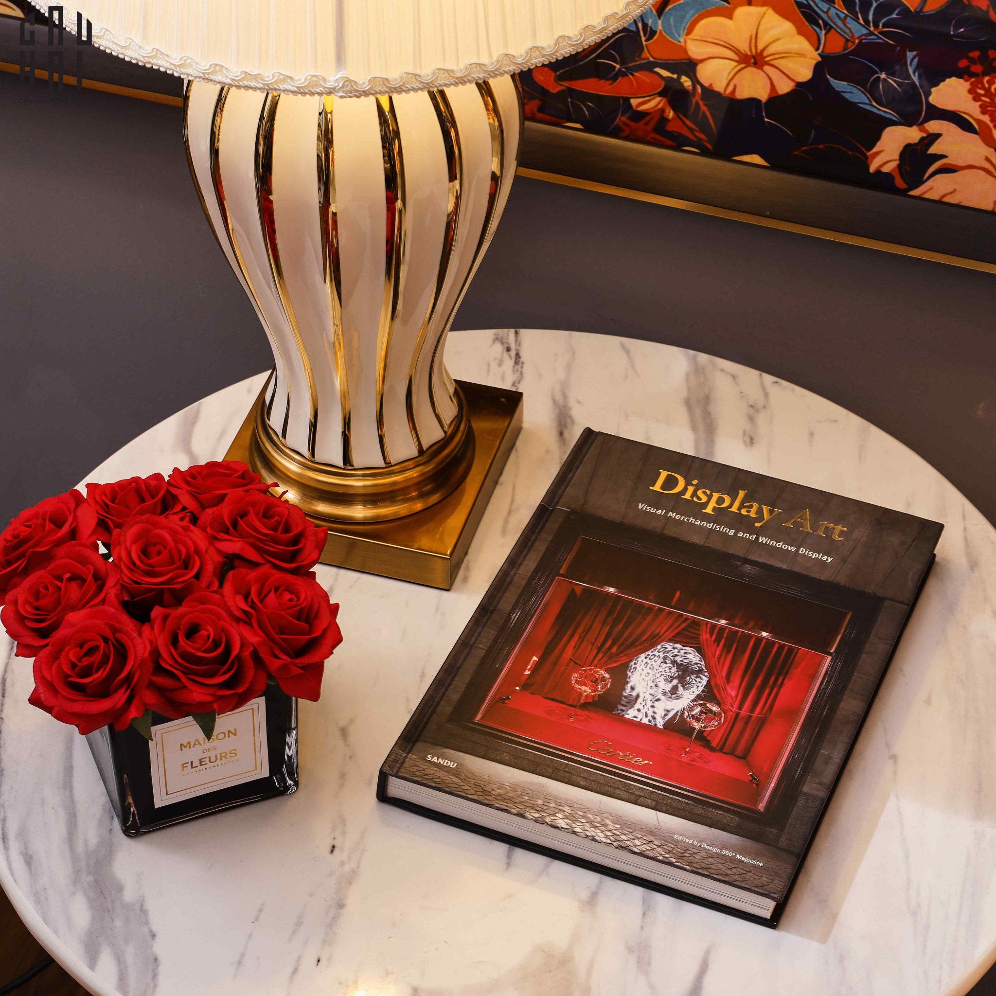 HOME COUTURE - SÁCH DISPLAY ART - VISUAL MERCHANDISING-CẬU HAI HOME DECOR