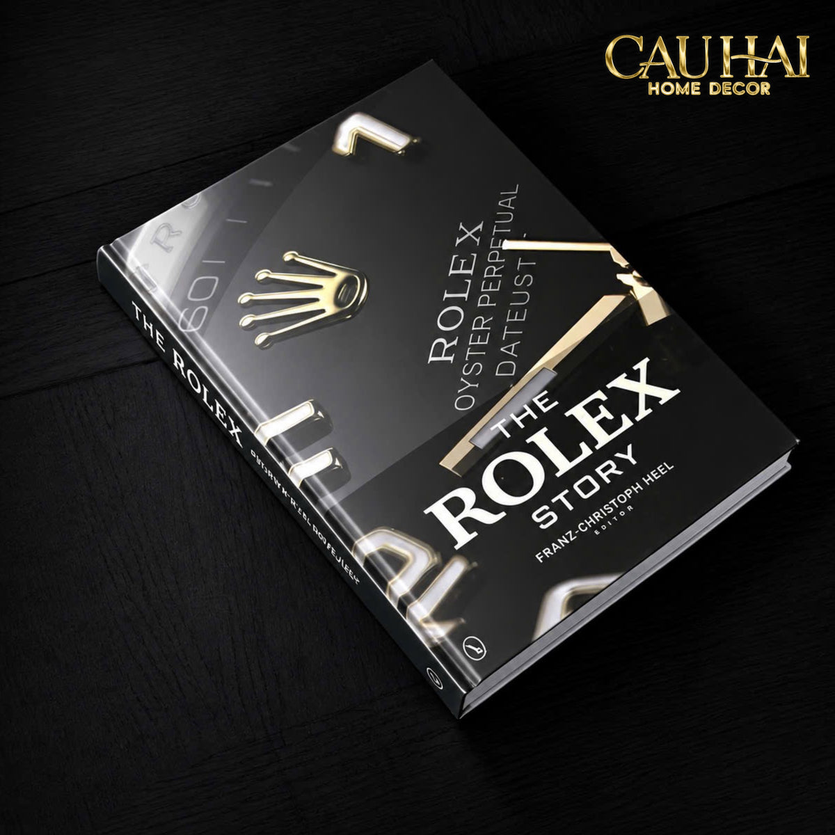 Sách The Rolex Story - OYSTER PERPETUAL DATEUST-Sách Couture-CẬU HAI HOME DECOR-CẬU HAI HOME DECOR