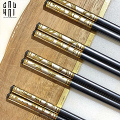Set 10 Đôi Đũa Sợi Thuỷ Tinh Dynasty Banquet PET Chopsticks 27cm-CẬU HAI HOME DECOR