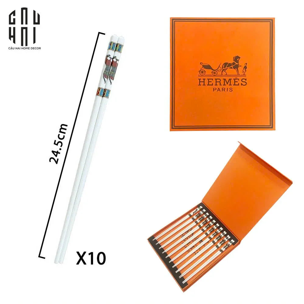 SET 10 ĐÔI ĐŨA SỨ LEGACY PREMIUM SS25 - CẬU HAI HOME DECOR