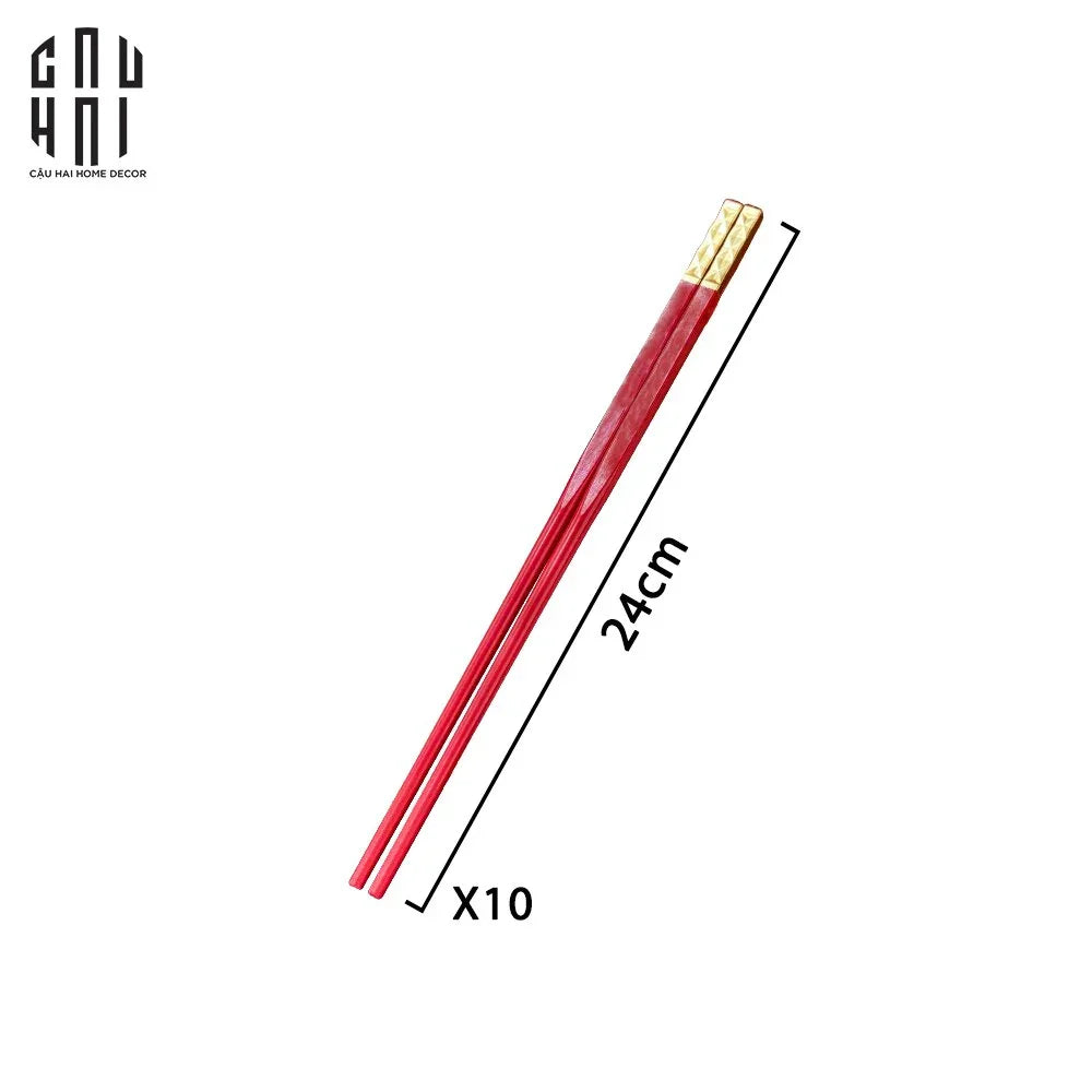 SET 10 ĐÔI ĐŨA TỨ HỶ SS25 - CẬU HAI HOME DECOR