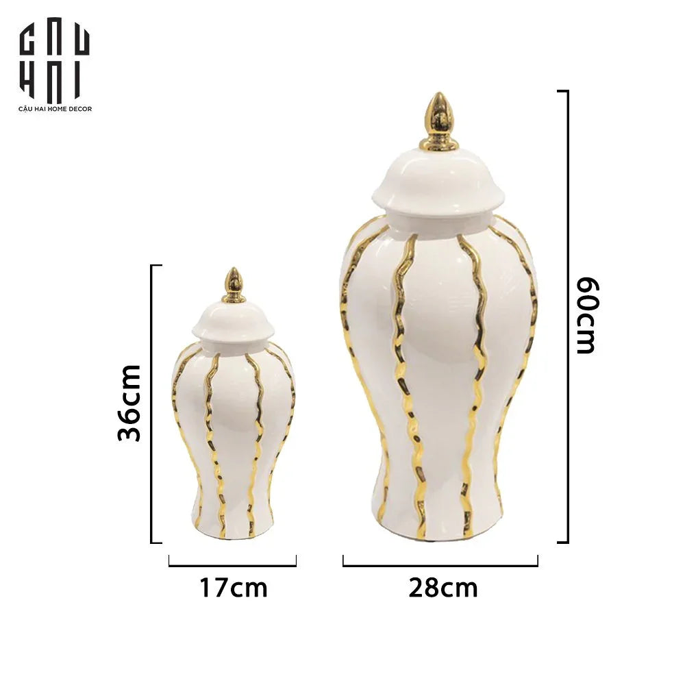 SET 2 BÌNH HOA FLYNN-CẬU HAI HOME DECOR