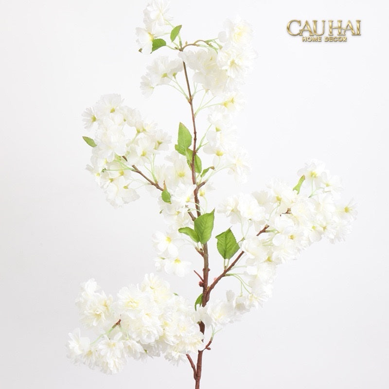 Set 2 Cành Hoa Anh Đào - Brush Pink Sakura - CẬU HAI HOME DECOR