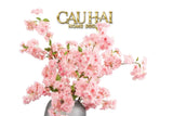 Set 2 Cành Hoa Anh Đào - Brush Pink Sakura-Hoa Lụa-CẬU HAI HOME DECOR-CẬU HAI HOME DECOR