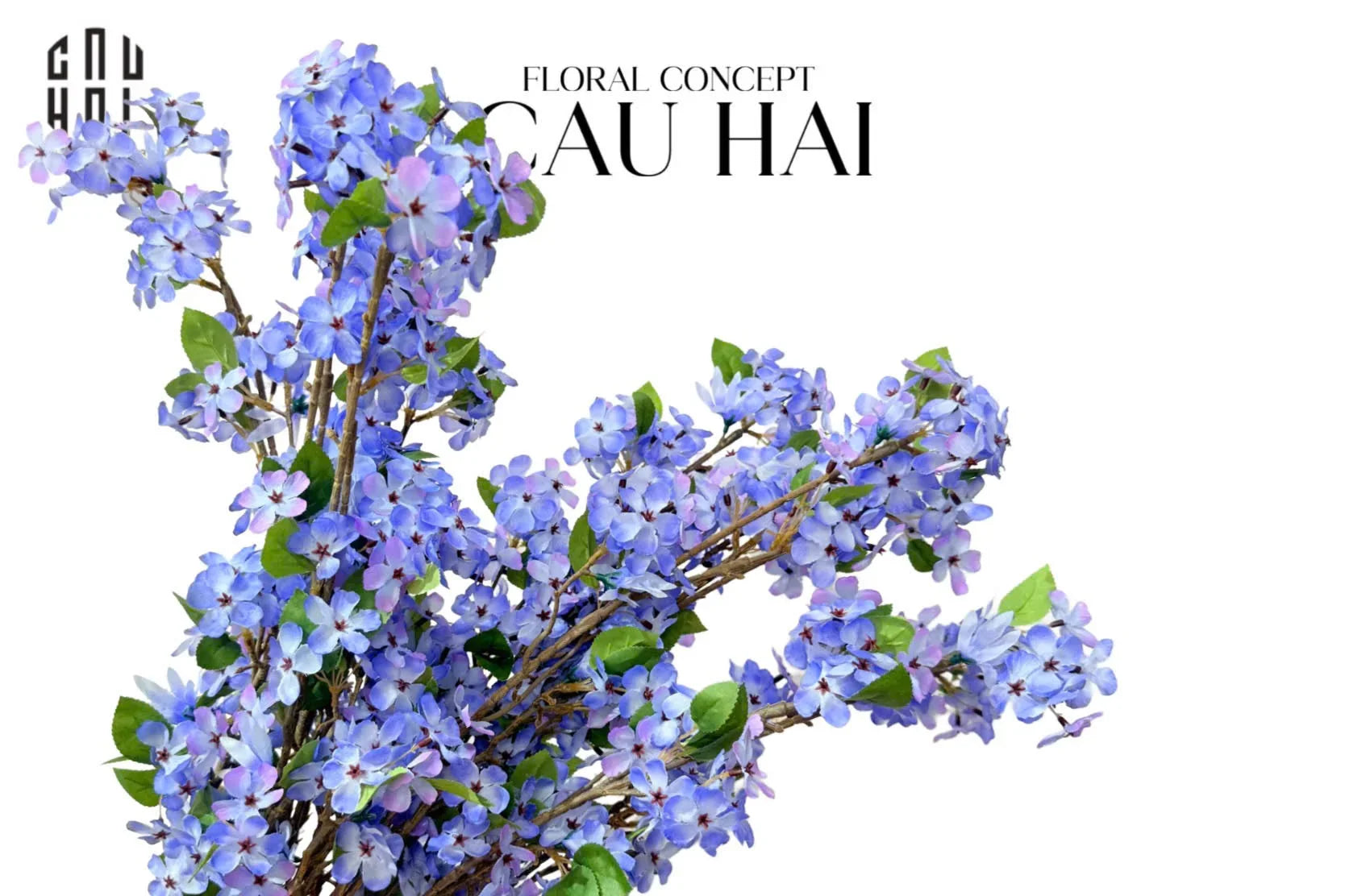 SET 2 CÀNH HOA BEGONIA - CẬU HAI HOME DECOR