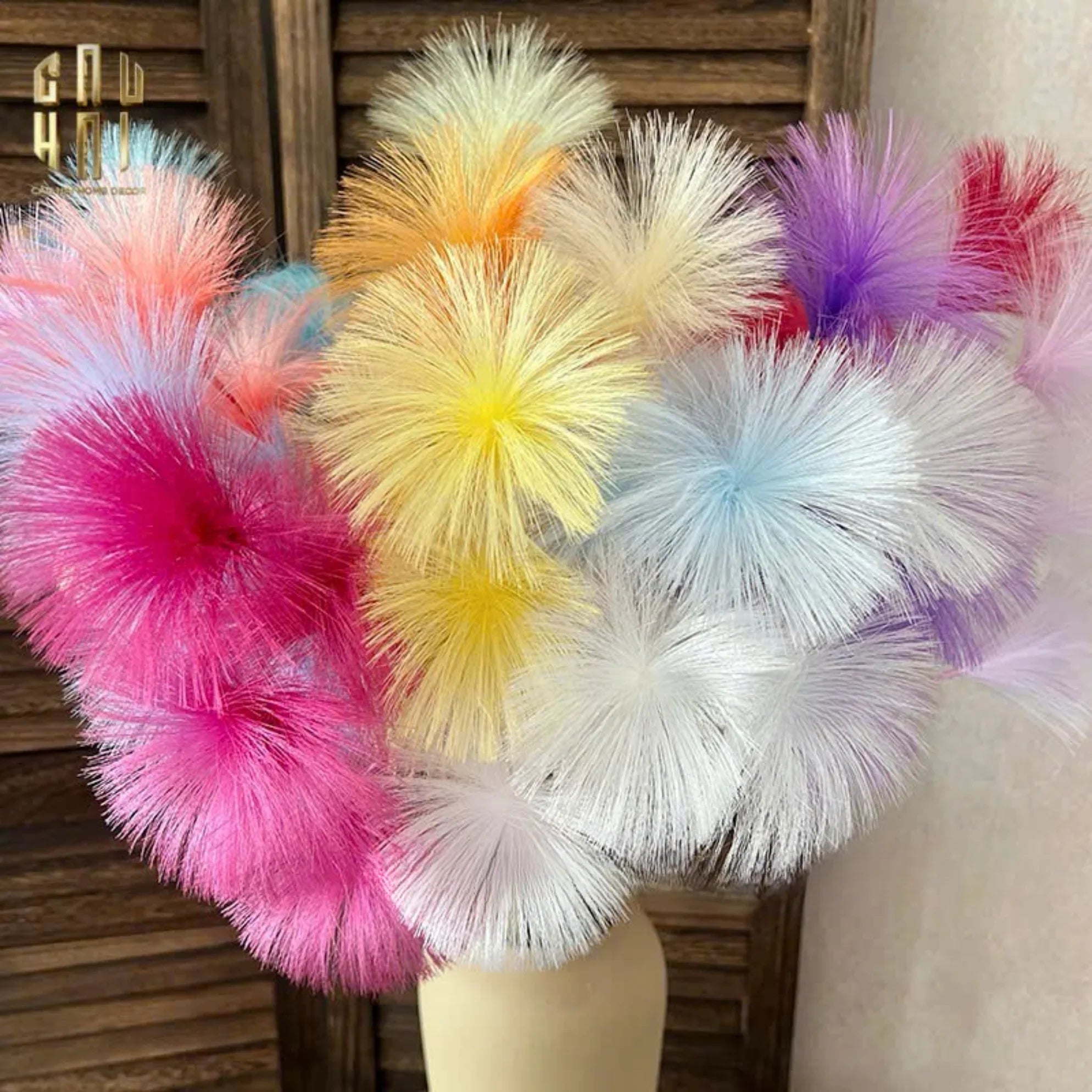 SET 2 CÀNH HOA FIREWORK COLOR POP - CẬU HAI HOME DECOR