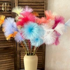 Set 2 Cành Hoa Firework Color Pop-Hoa Lụa-CẬU HAI HOME DECOR