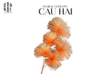 Set 2 Cành Hoa Firework Color Pop-Hoa Lụa-Đối tác tại Trung Quốc theo từng đơn đặt hàng-Ember-CẬU HAI HOME DECOR
