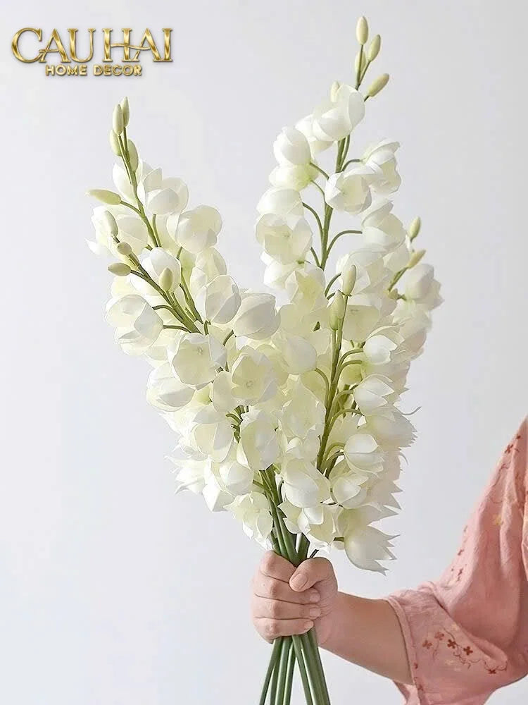 Set 2 Cành Hoa Lan Yucca-CẬU HAI HOME DECOR
