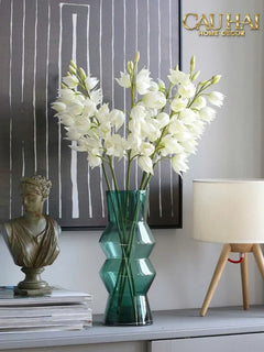 Set 2 Cành Hoa Lan Yucca-CẬU HAI HOME DECOR