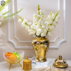 Set 2 Cành Hoa Lan Yucca-CẬU HAI HOME DECOR